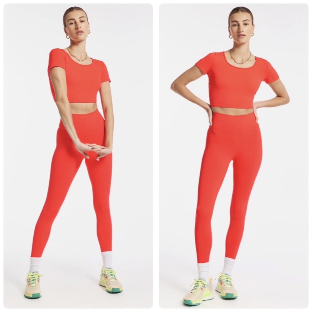 IVL collective fiery coral leggings